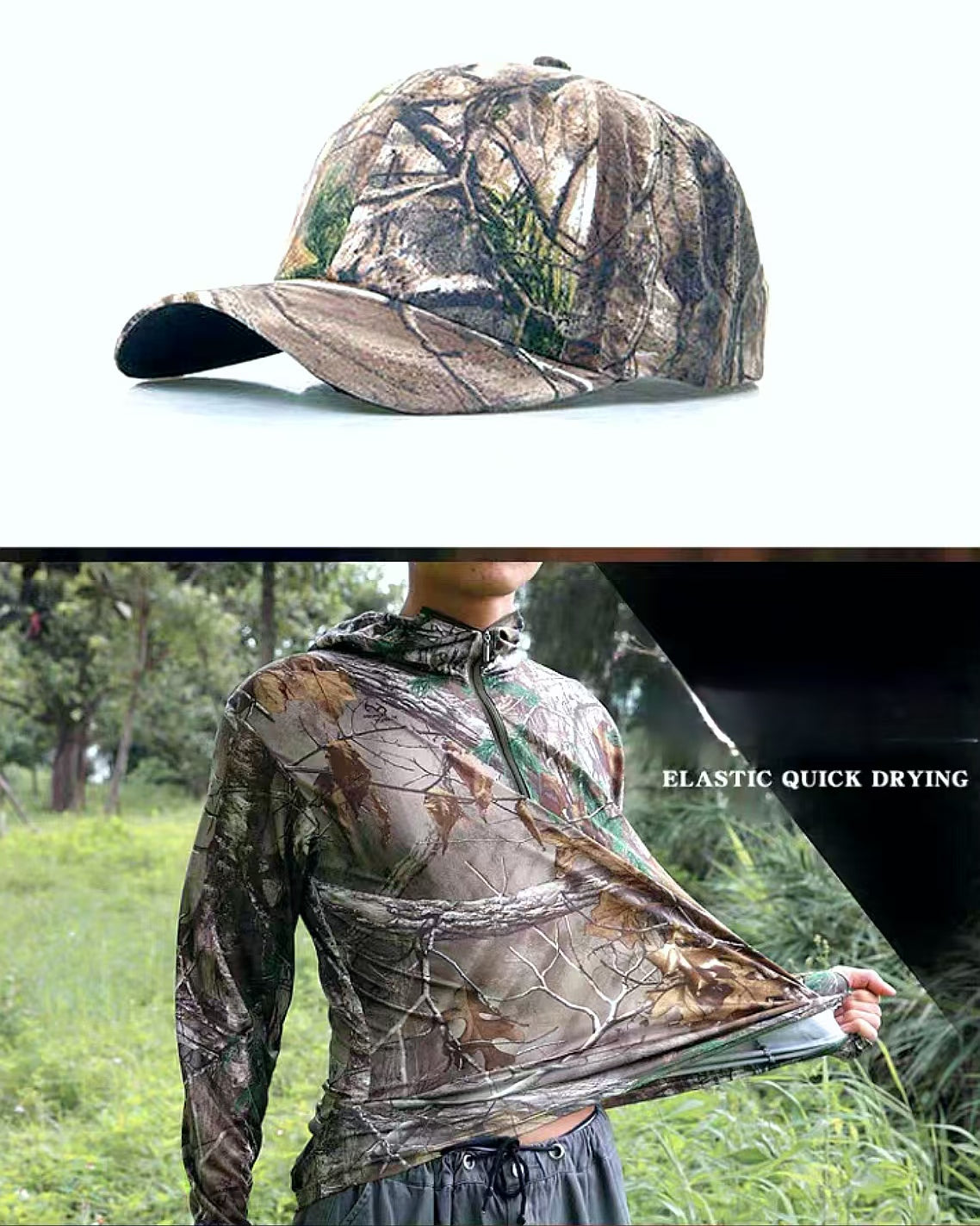 Bionic Camouflage Suit for Fishing and other Ourdoor Activities