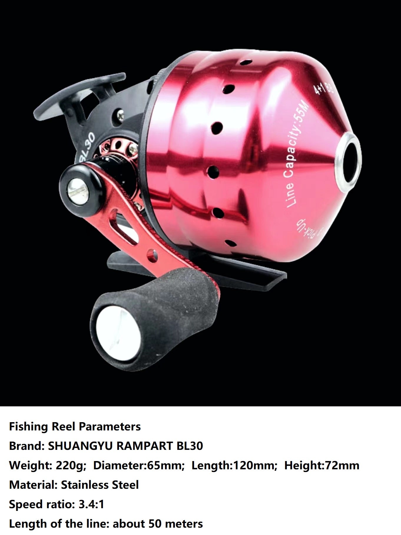More Powerful Slingshot with Advanced Reel BL30 Fishing Set