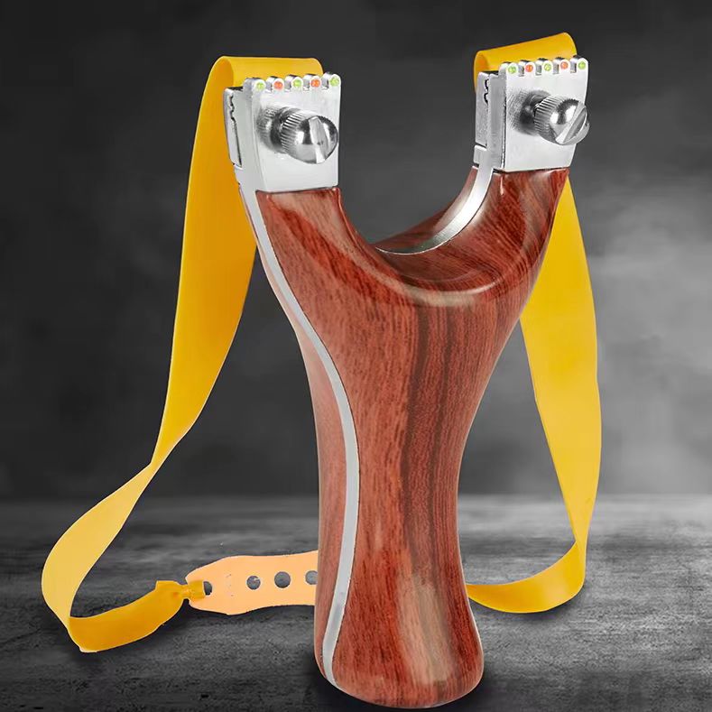 Wooden slingshot