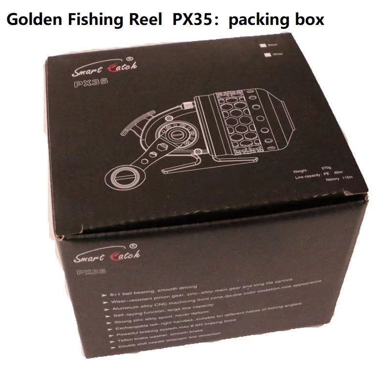 High-end Slingshot Fishing Set with Golden Reel PX35 for Professionals