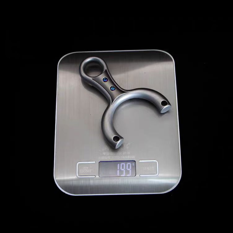 Super-hard Stainless Steel Curved Slingshot