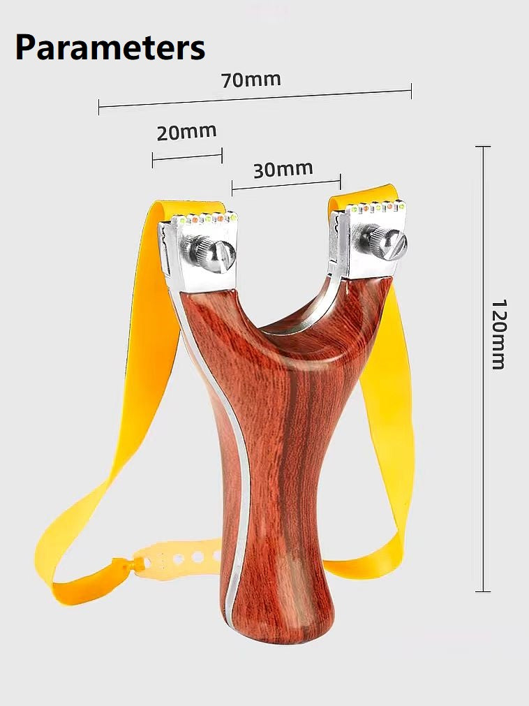 Wooden slingshot