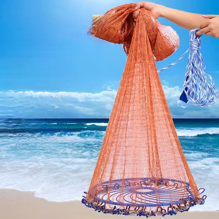 Frisbee Fishing Net