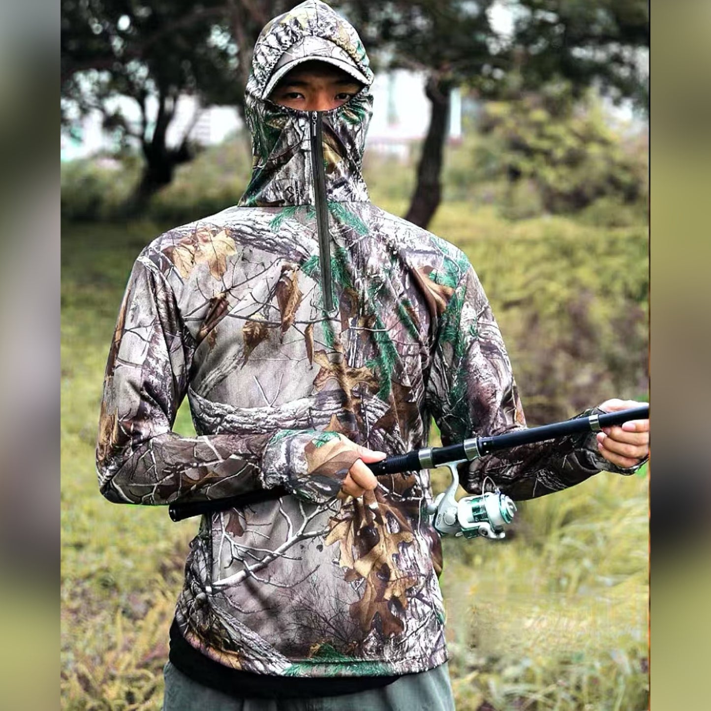 Bionic Camouflage Suit for Fishing and other Ourdoor Activities