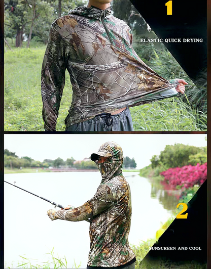 Bionic Camouflage Clothing Fishing Suit