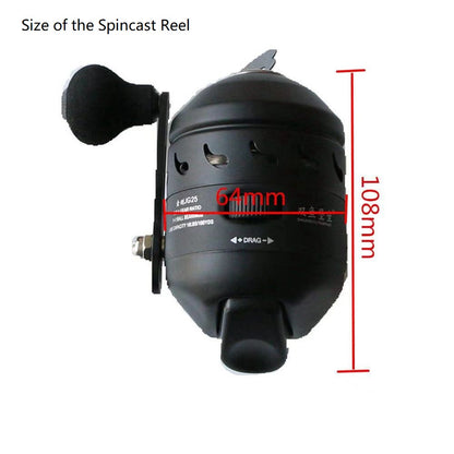 Updated Slingshot Fishing Reel Set