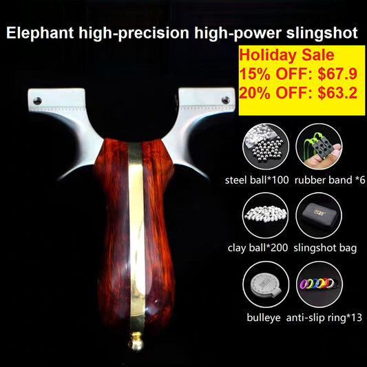 Elephant high-precision and high-power slingshot