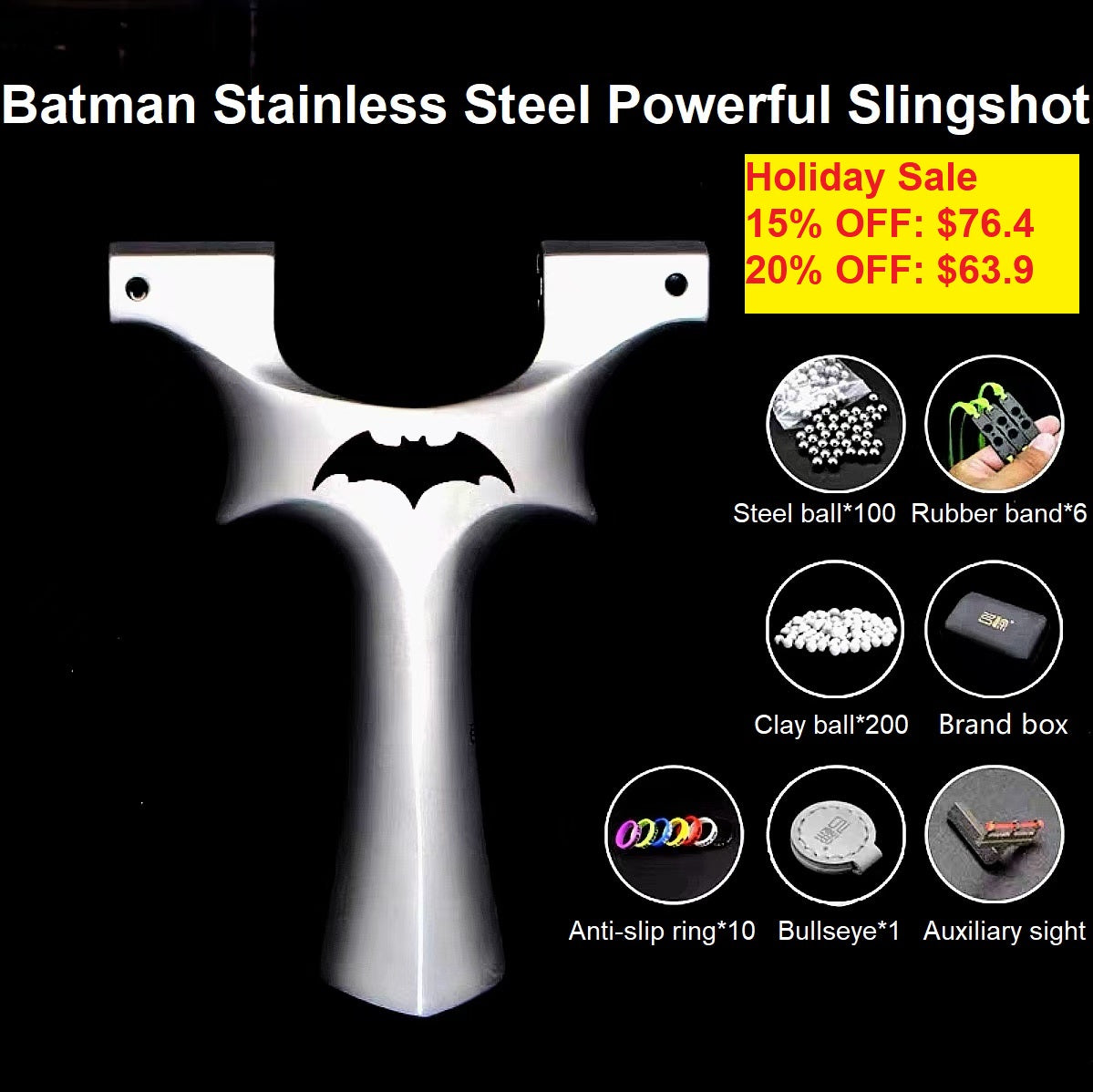 Batman slingshot