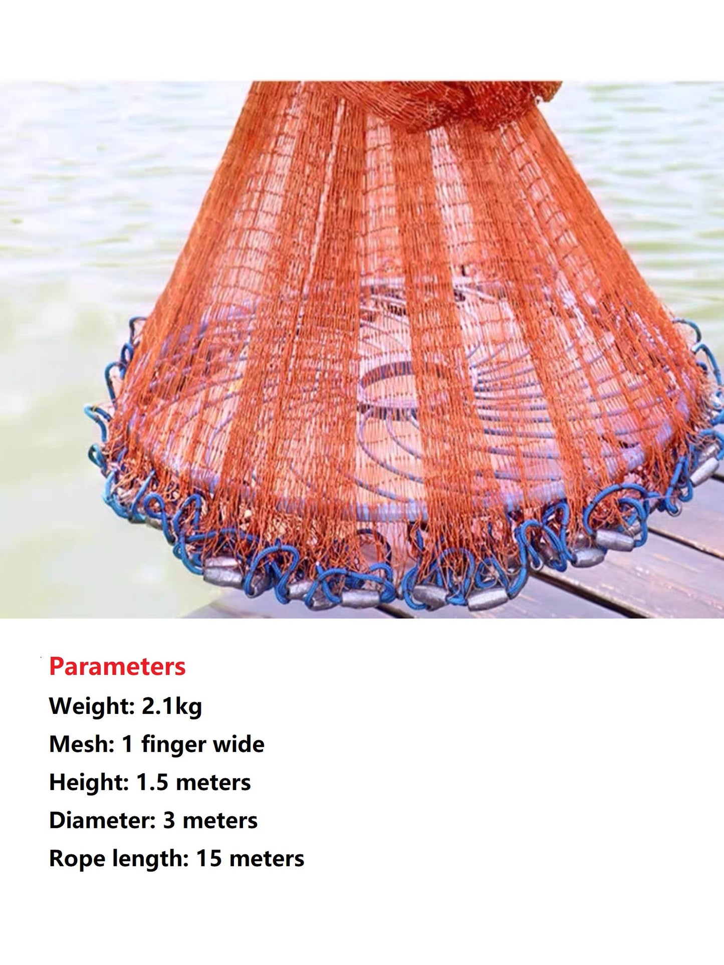 Frisbee Fishing Net 300