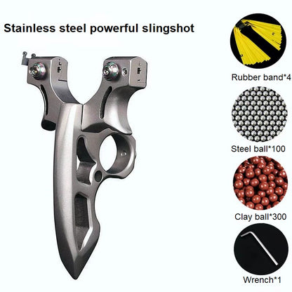 Stainless Steel Powerful Slingshot